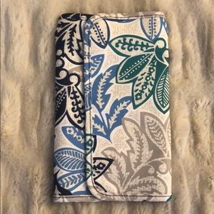 Vera Bradley makeup brush bag